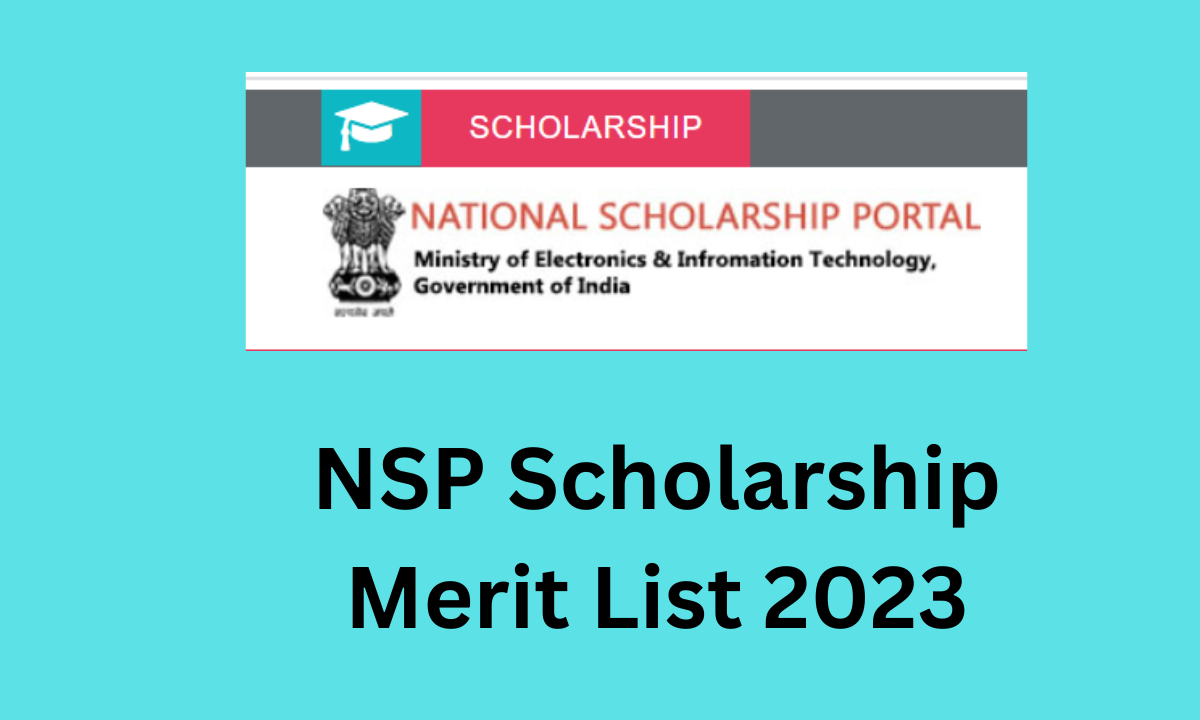How To Check Name In NSP Scholarship Merit List 2023