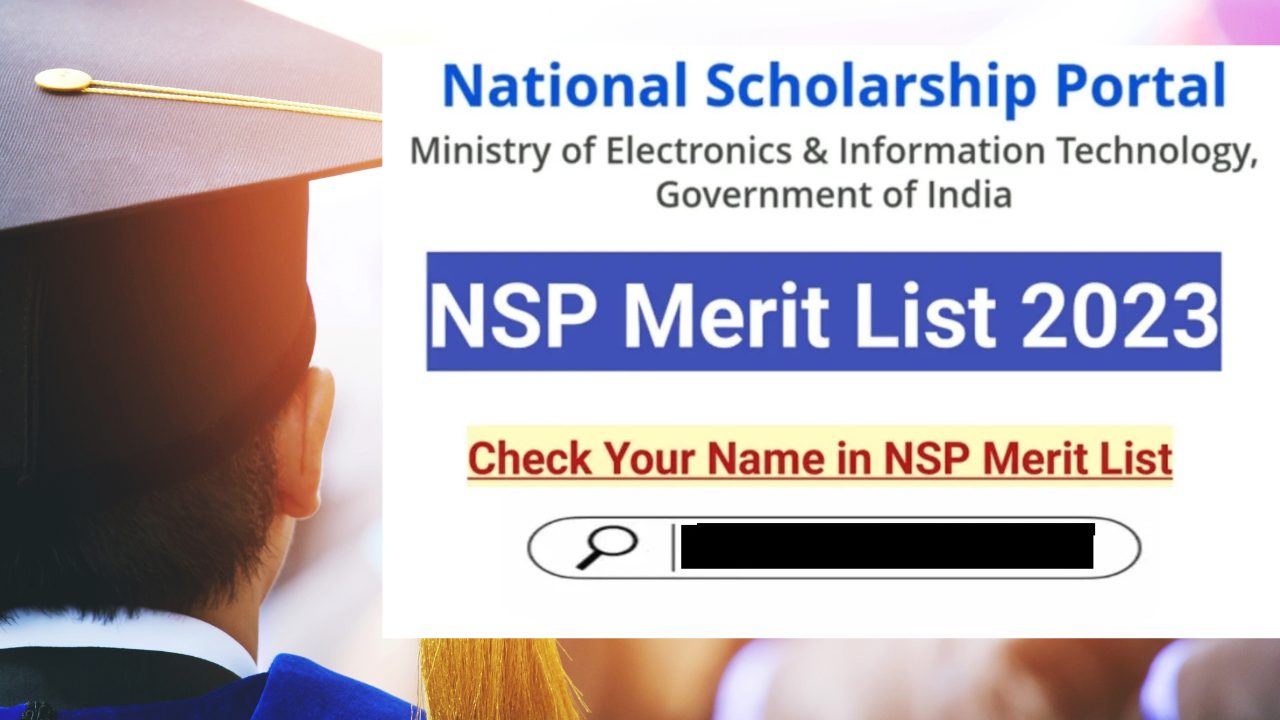 NSP Scholarship Merit List 2023-24