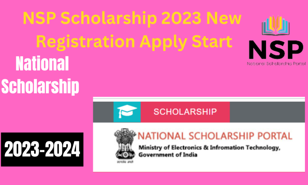 NSP Scholarship 2023 New Registration