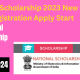 NSP Scholarship 2023 New Registration